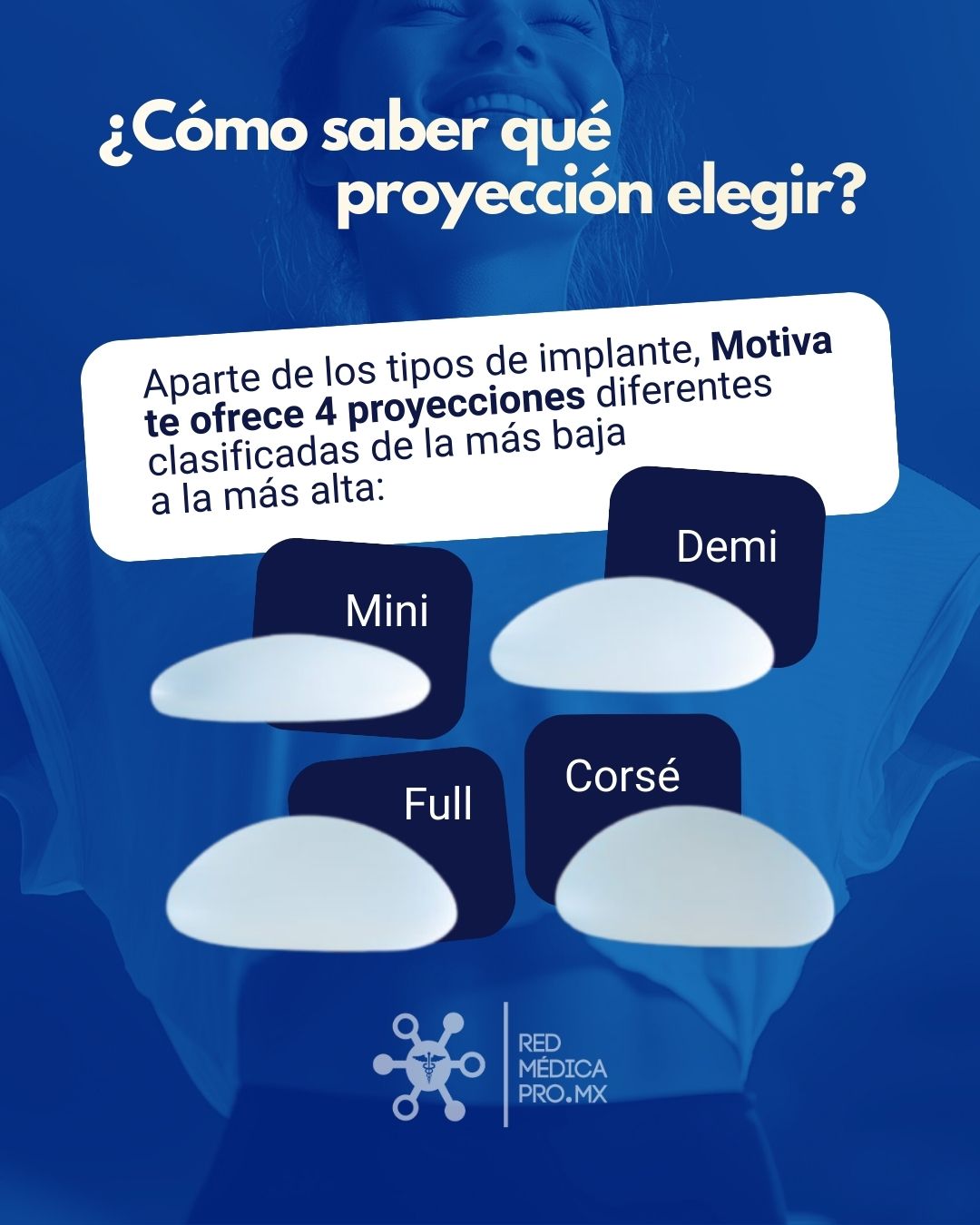 🔵 ¿Natural, equilibrado o con mayor proyección?🤔
👉Elegir la proyección del implante es tan importante como el tamaño✨

👩‍⚕️ Cada cuerpo es único, por eso la mejor decisión siempre se toma de la mano de un especialista certificado⚕

📲 Agenda tu valoración y recibe una recomendación personalizada😉

#RedMédicaPro #CirugíaEstética #ImplantesMamarios #Motiva #BellezaSegura #ResultadosNaturales #SaludYEstética