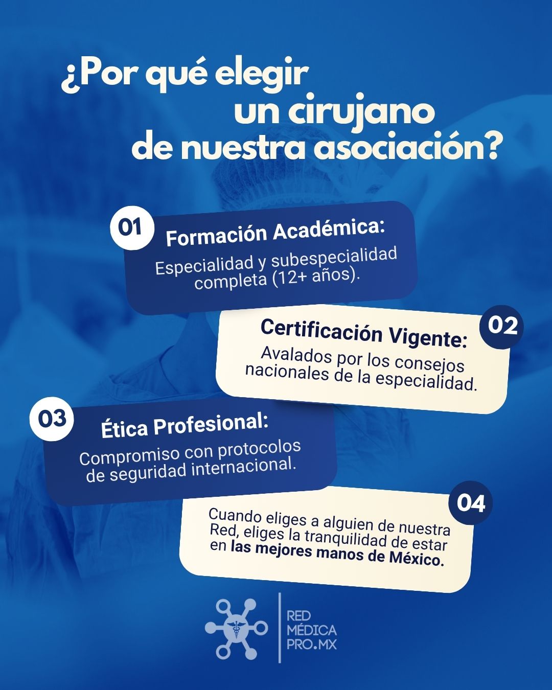 🔵No es solo un médico, es un especialista respaldado🛡️🩺

👉Elegir un cirujano de #RedMédicaPro no es una cuestión de estética, es una cuestión de seguridad⚕

 

#cirugíaestética #cirujano #MedicinaEstetica #cirujanocertificado