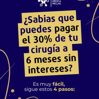 🔵¿Tu cirugía ya tiene fecha pero el presupuesto te detiene?🤔 En #RedMédicaPro tenemos la solución✨

👉 Desliza y conoce los 4 pasos para iniciar tu proceso 😉✍

#CirujanosCDMX #cirugía #bbl #cirujanoscertificadoscdmx